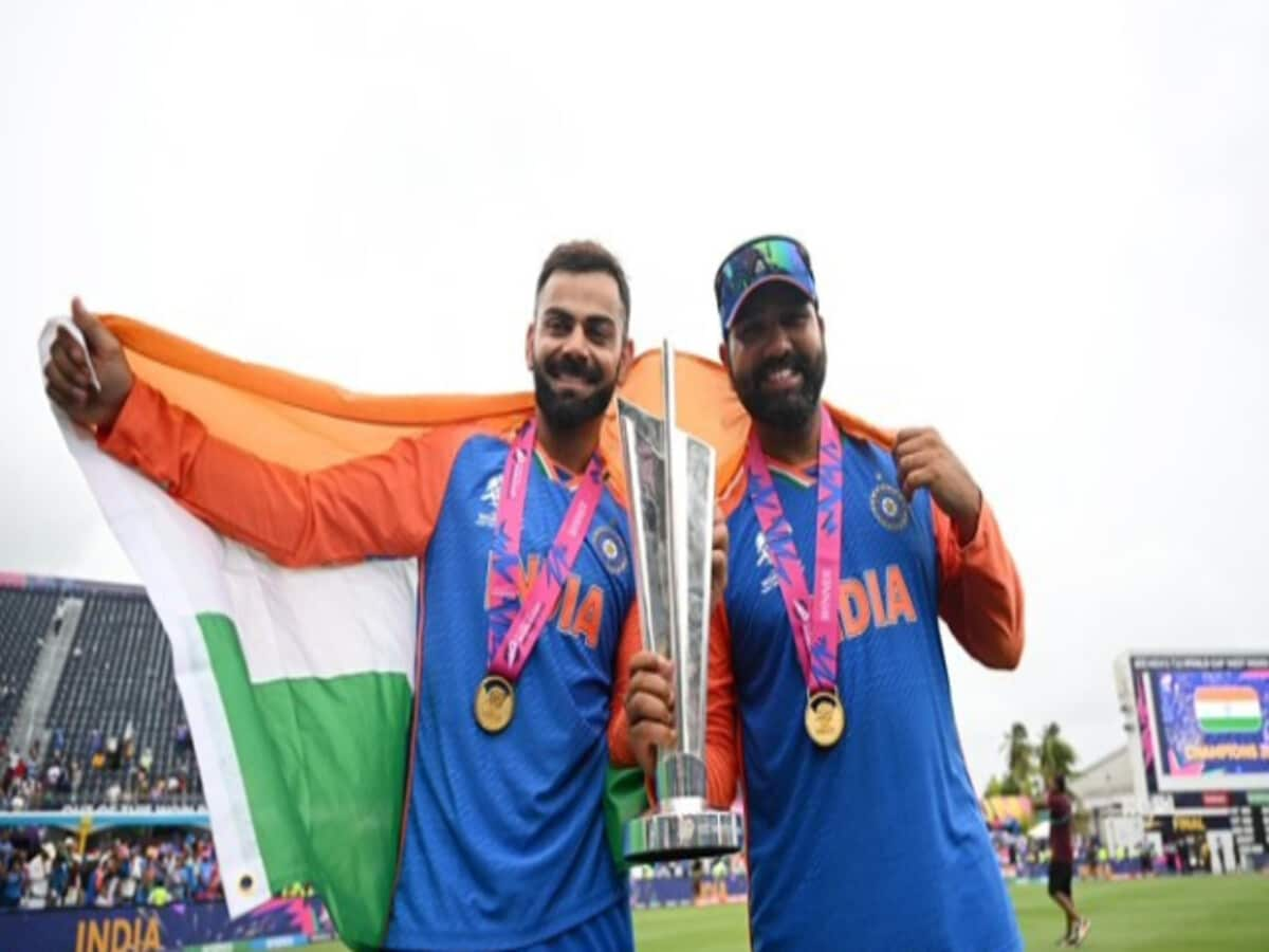 India won T20 World Cup 2024 Championship, Virat Kohli & Rohit Sharma