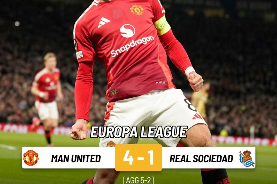 man united vs real sociedad,