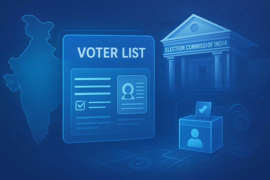 special intensive revision Election Commission of India