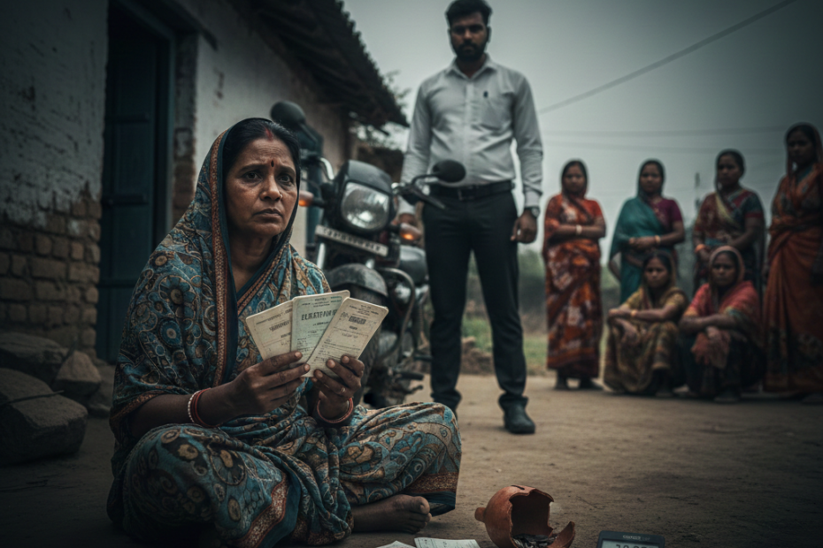 Bihar microfinance debt trap