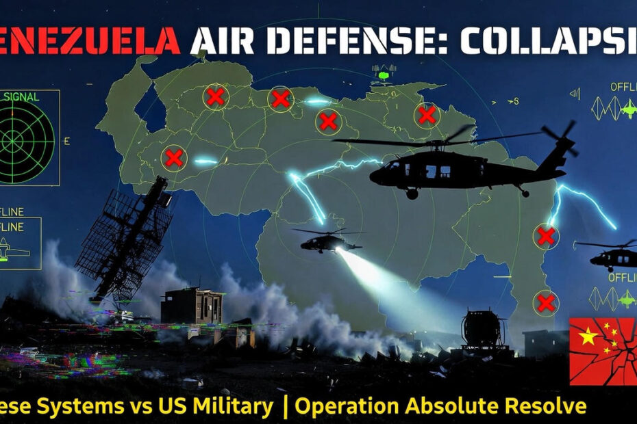 Venezuela US military operation air defense